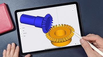 Modeling Bevel Gear on iPad | Shapr3D