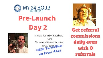My 24 Hour Income Review My24 Revshare Pre Launch by Ed Kirwan  part 2