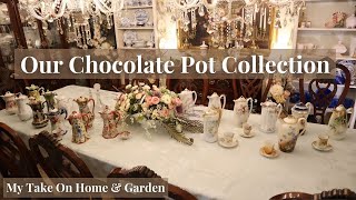 My Collection of Antique Chocolate Pots! // RS Prussia, Bavarian, Austrian, Japanese
