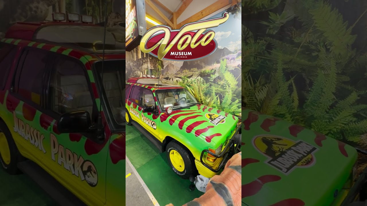 Fun Facts about the Ford Explorer from the original Jurassic Park at Volo Museum!