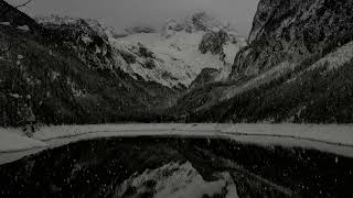 Frozen Winter Lake | 1 Hour Sleep Music & Nature Sounds