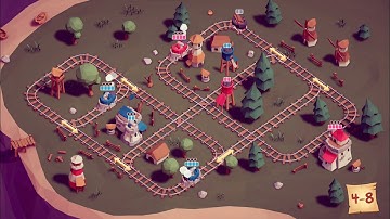 Rail Crisis Maze Puzzle Game | Rail Lords Train Game | Android Gameplay #793