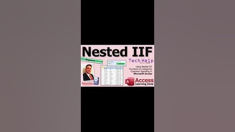 Using Nested IIF Functions to Categorize Customer Spending in Microsoft Access #msaccess