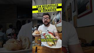 Los Bocatas más famosos de Zaragoza #bar #restaurante