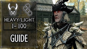 Skyrim - Level Up Light & Heavy Armor To 100 FAST 2024