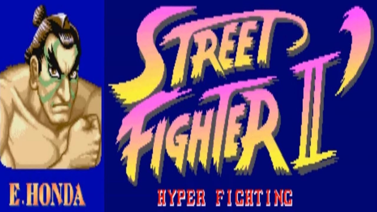 Street Fighter II - Hyper Fighting - E. Honda (Arcade)