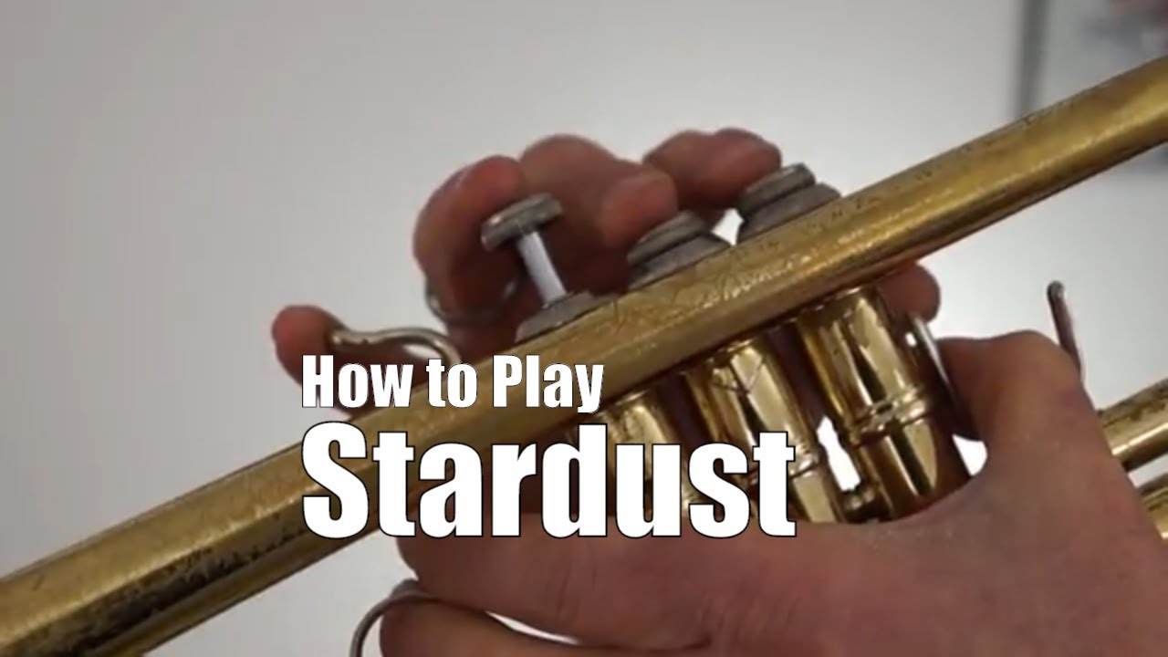 How to Play Stardust on Trumpet - by Ear - Trumpet Tutorial - YouTube