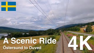 4K CABVIEW: A Scenic Ride (Östersund to Duved)