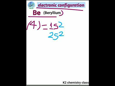 Video: Mikä on s2 - elektronikonfiguraatio?