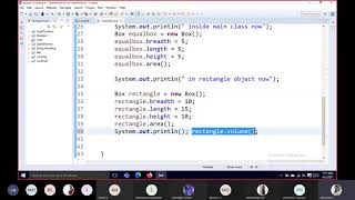 Java objects and classes session 2