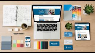 I will develop blog WordPress website design for your agency