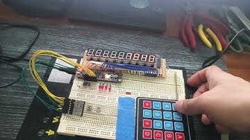 Keypad and 7-segment display with Cmod A7-15T