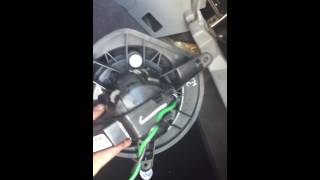 Jeep Grand Cherokee 2005-2006 blower motor ac replaced