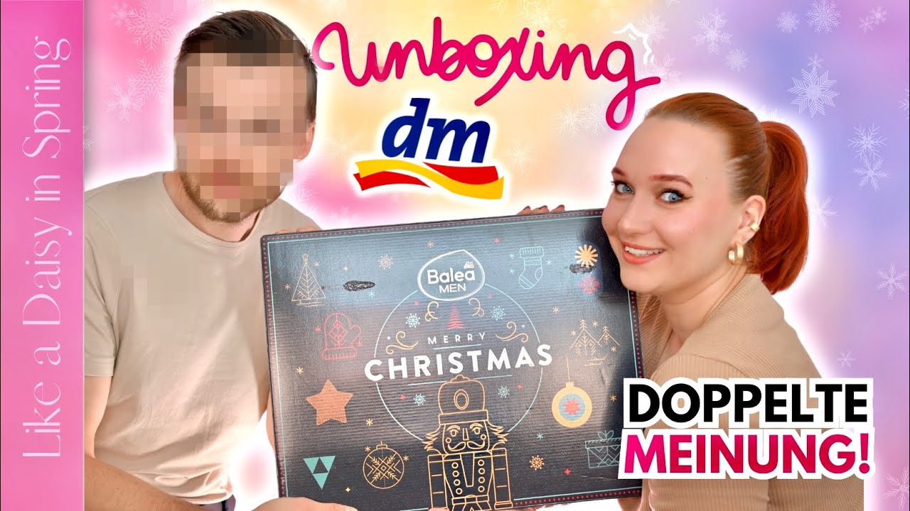 Doppelte Meinung 😏 BALEA MEN ADVENTSKALENDER 2024 Unboxing | LikeADaisyInSpring