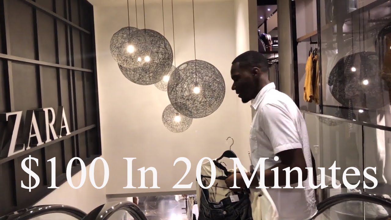 $100 Zara Outfit Challenge In 20 Minutes!