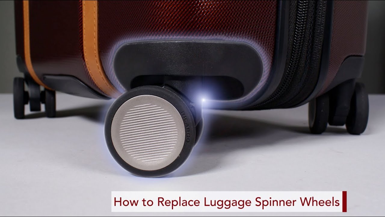 How to Replace Your Ricardo Luggage Spinner Wheels 