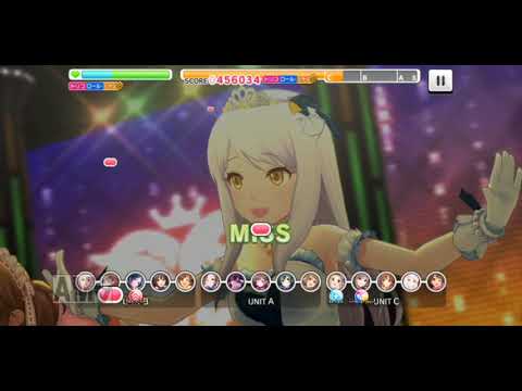 デレステ Grand Forte スコアs 放置編成 1枠フリー Stage Bye Stage Youtube