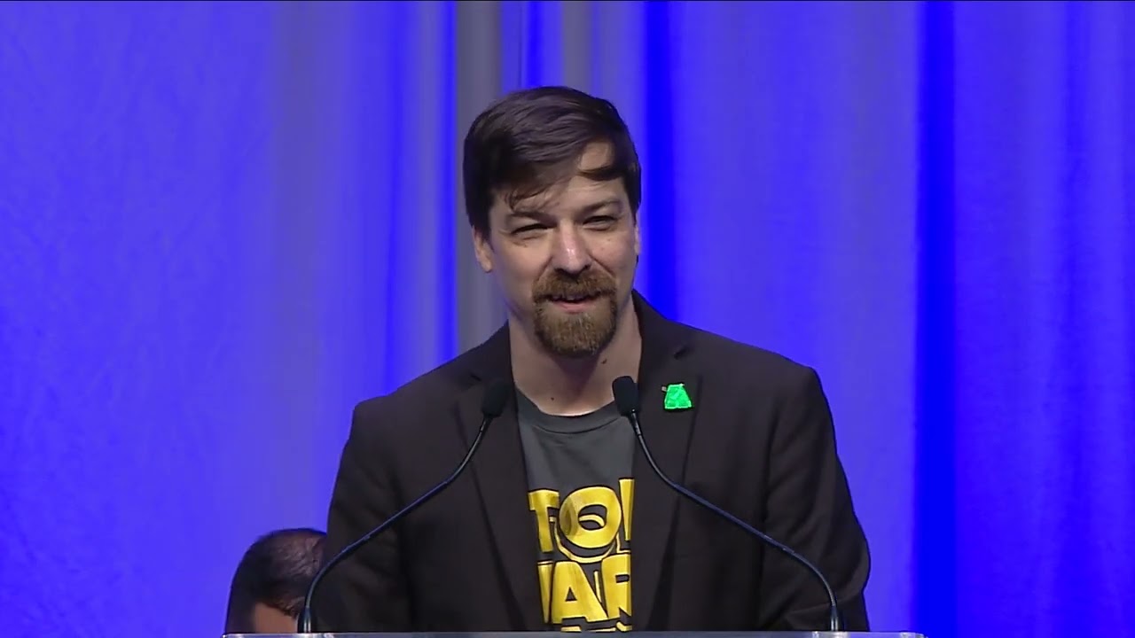 Chase Oliver at the 2026 Libertarian National Convention