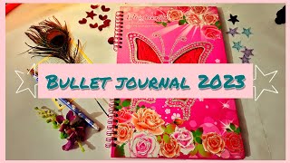 2023 Bullet journal Setup🌷(Minimalist & Adaptable) | New year plan with me🌸✨