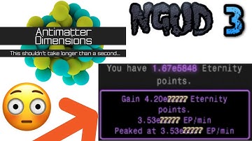 Antimatter Dimensions NG Update Episode 3: Good progression!