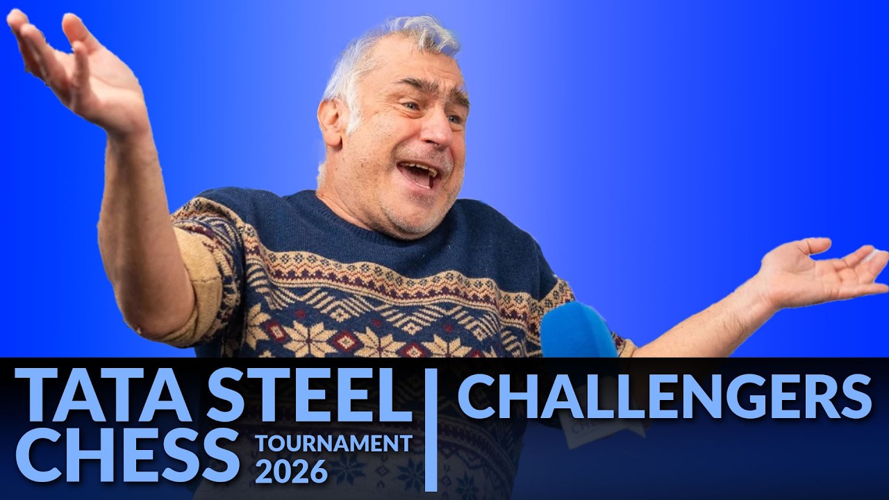 Ivanchuk - the one-second wonder | Vasyl Ivanchuk vs Andy Woodward | Tata Steel Challengers