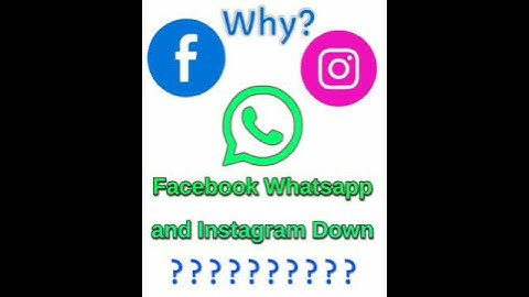 Facebook, Whatsapp and Instagram Down||whatsapp insta not working ||  #Reason Why?#shorts