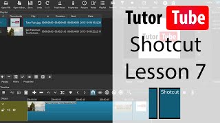 Shotcut Tutorial - Lesson 7 - Placing Audio in Timeline