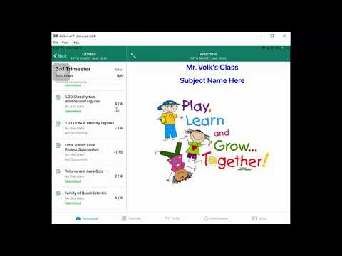 Como verificar os graus do seu filho em Canvas