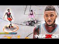 FIRST STAGE GAME EVER vs 6'6 LOCK w 96 STEAL &amp; 95 SPEED😐.... NBA 2K25