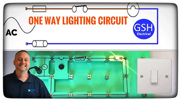 Basic One Way Lighting Circuit, Circuit Symbols and Locktronics Board