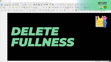 বাংলা - Delete Fullness | TUKAdesign Video Help | CAD Pattern Making Software | Bangla