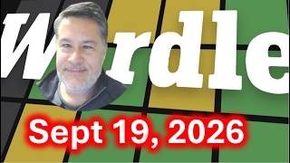 Art Plays Wordle For Saturday September 19