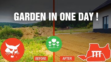 How to prepare ground for grass seeding with Bobcat equipment