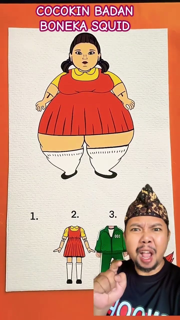 COCOKIN BADAN BONEKA YONGHEE SQUID GAME!!!??