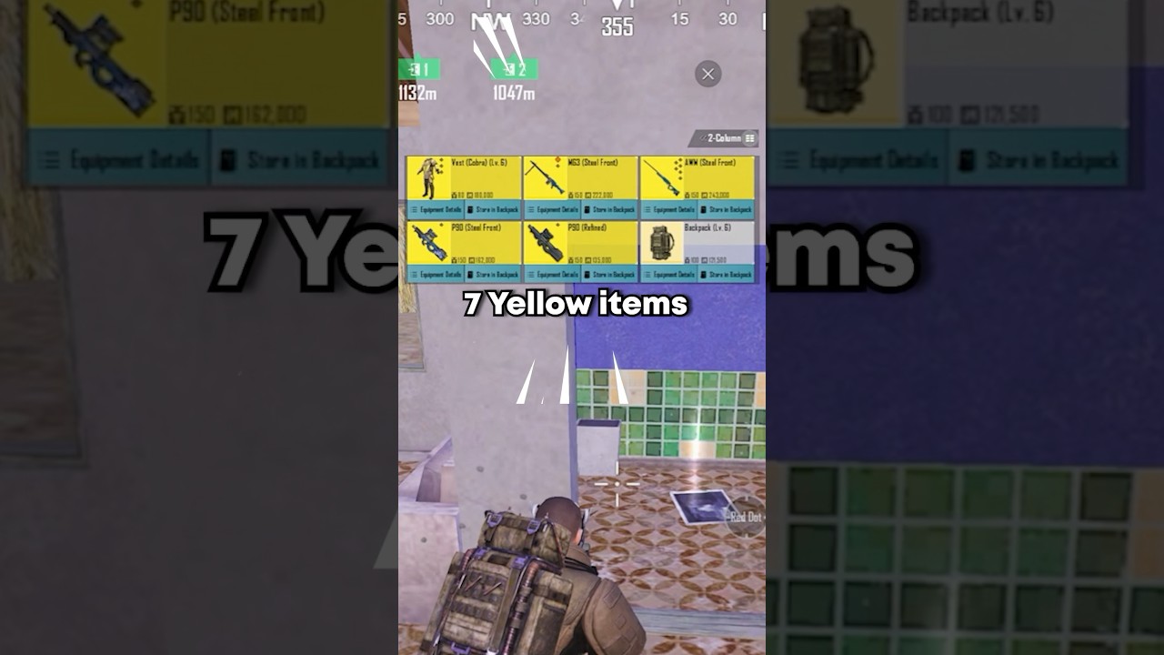 Этот парень выронил 7 жёлтых предметов 😲