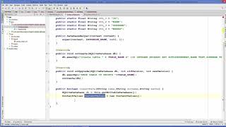 32 Android SQLite Database Tutorial 3 # Insert values to SQLite Database table using Android