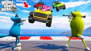 Oggy Pranking Everyone To Win In Rpg Vs Flying Cars Challenge Gta5