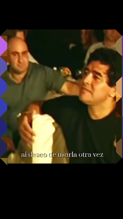 Diego Armando Maradona y unas palabras de cariño que le dedico Rodrigo el Potro Cordobes #shorts