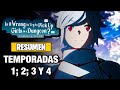 🌟Danmachi [Resumen] (Temporadas 1; 2; 3 y 4) Dungeon ni Deai o Motomeru no wa Machigatteiru Darō ka