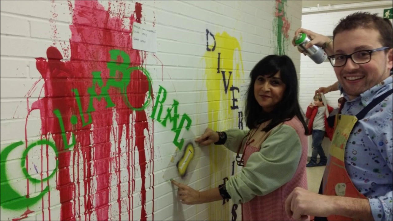 Pintem la nostra escola. Projecte personal docent i no docent