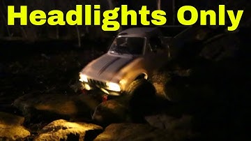 Scale Rc Night Time Rock Crawling ( Wpl C24-1 )