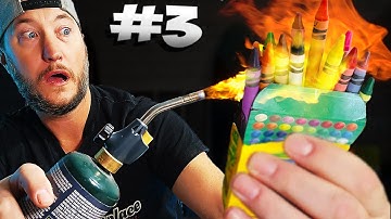 Testing 10 Weird Crayon Art Hacks