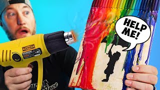 Testing Ridiculous 5-Minute Crafts Crayon Hacks (I can't believe these worked!)