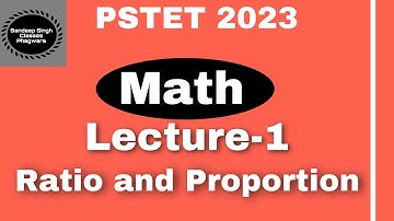 PSTET 2023 Math- Lecture-1 #pstet2022 #pstet2023