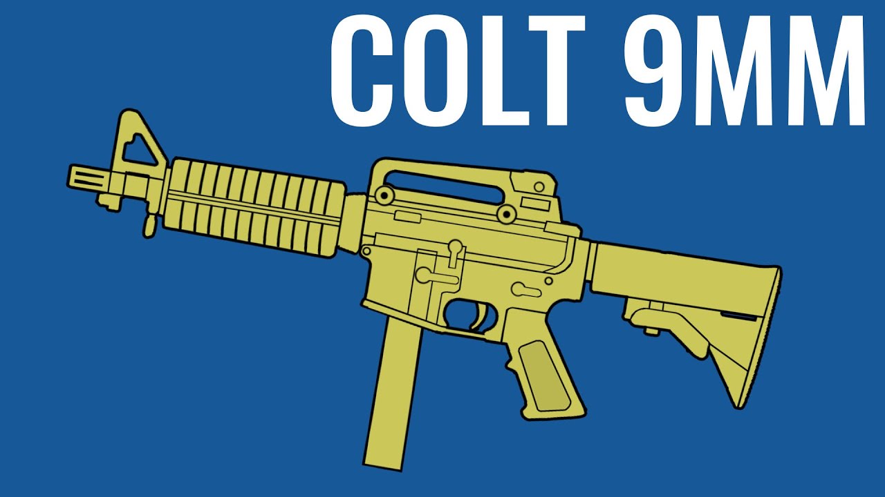 Colt 9mm SMG - Comparison in 4 Games - YouTube