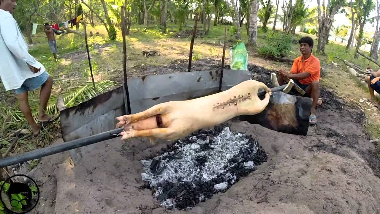 How to Cook a Pig ON AN ISLAND!