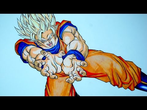 Goku Super sayajin 2 - Desenho de sr_borsoli - Gartic