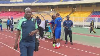 Henock Inonga Aenda Kuwasalimia Wachezaji Wa Taifa Stars