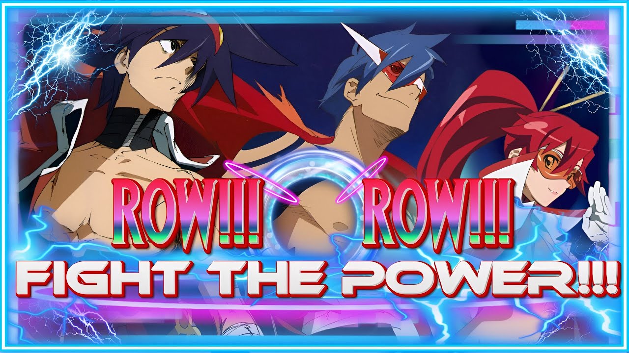 GURREN LAGANN - Rap Is Mankind's Soul | Remix By Hibarist Ft. Kasinova Tha Don