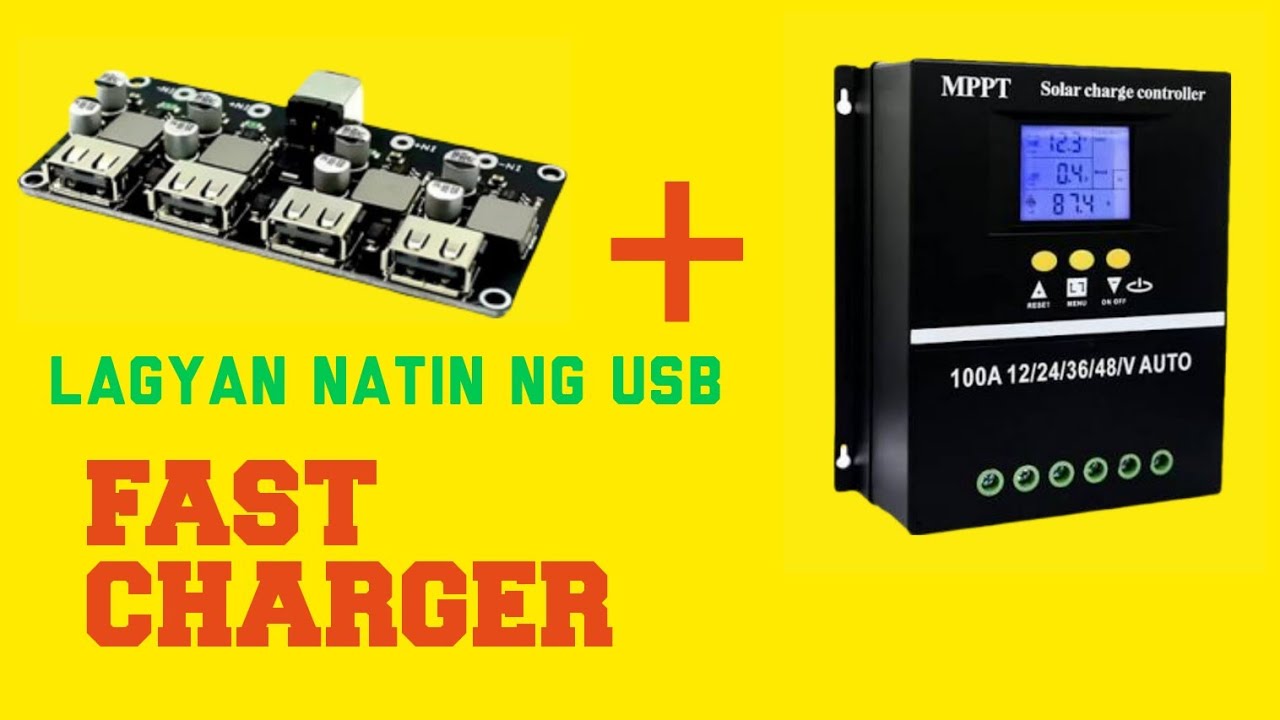 Maglagay tayo ng USB charging port sa ating SSC